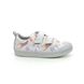 Clarks Girls Trainers - Silver - 583597G FOXING PRINT T