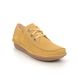Clarks Lacing Shoes - Yellow Suede - 704074D FUNNY DREAM