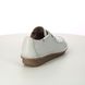 Clarks Lacing Shoes - White Leather - 654444D FUNNY DREAM