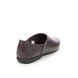 Clarks Slippers - Burgundy Leather - 447217G HARSTON ELITE