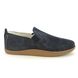 Clarks Slippers - Navy suede - 642487G HOME MOCCASIN CHEER