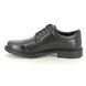 Clarks Formal Shoes - Black leather - 656058H KERTON LACE