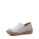 Clarks Comfort Slip On Shoes - Light Grey Nubuck - 482544D FUNNY GO