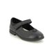Clarks Girls School Shoes - Black leather - 697085E MAGIC STEP MJ K