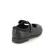Clarks Girls School Shoes - Black leather - 697085E MAGIC STEP MJ K