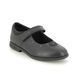 Clarks Girls School Shoes - Black leather - 697056F MAGIC STEP MJ O