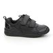 Clarks Boys Shoes - Black leather - 534786F ORBIT SPRINT K