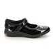 Clarks Girls School Shoes - Black patent - 722415E RELDA SEA K MARY JANE