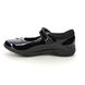 Clarks Girls School Shoes - Black patent - 722415E RELDA SEA K MARY JANE