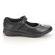 Clarks Girls School Shoes - Black leather - 722406F RELDA SEA K MARY JANE