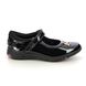 Clarks Girls School Shoes - Black patent - 722418H RELDA SEA K MARY JANE