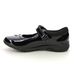 Clarks Girls School Shoes - Black patent - 722418H RELDA SEA K MARY JANE