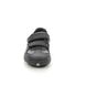 Clarks Boys Shoes - Black leather - 626985E REX STRIDE K