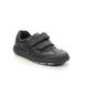 Clarks School Shoes - Black leather - 626987G REX STRIDE K