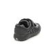 Clarks Boys Casual Shoes - Black leather - 614397G REX STRIDE T