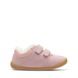Clarks Girls First And Baby Shoes - Pink suede - 434597G ROAMER CRAFT T