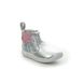 Clarks First Shoes - Silver Leather - 521856F ROAMER FLASH T
