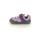 Clarks Girls First And Baby Shoes - Purple multi - 751356F ROAMER SPORT T
