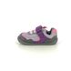 Clarks Girls First And Baby Shoes - Purple multi - 751357G ROAMER SPORT T