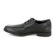 Clarks Boys Shoes - Black leather - 510367G SCALA STEP LACE