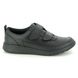 Clarks Boys Shoes - Black leather - 494095E SCAPE FLARE Y