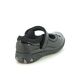 Clarks School Shoes - Black patent - 555435E SEA SHIMMER K
