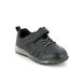 Clarks Girls School Shoes - Black leather - 686657G SPARK GLOW K