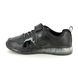 Clarks Girls School Shoes - Black leather - 686636F SPARK GLOW O