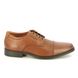 Clarks Formal Shoes - Dark Tan - 300967G TILDEN CAP
