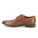 Clarks Formal Shoes - Dark Tan - 300957G TILDEN WALK