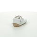 Clarks Girls First And Baby Shoes - WHITE LEATHER - 576356F TINY FLOWER T