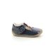 Clarks Girls First And Baby Shoes - Navy patent - 625777G TINY FLOWER T