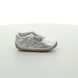 Clarks Girls First And Baby Shoes - Silver Leather - 576367G TINY FLOWER T