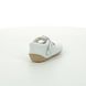 Clarks Girls First And Baby Shoes - White Leather - 576357G TINY FLOWER T