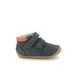 Clarks Boys First Shoes - Navy leather - 695786F TINY PLAY T