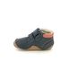 Clarks Boys First Shoes - Navy leather - 695786F TINY PLAY T