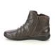 Clarks Ankle Boots - Brown leather - 686624D UN LOOP TOP