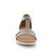 Clarks Comfortable Sandals - Pewter - 3324/34D UN REISEL MARA