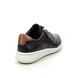 Clarks Lacing Shoes - Black leather - 680184D UN RIO ZIP