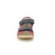 Clarks Boys Sandals - Navy leather - 646216F ZORA JUNGLE T