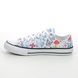 Converse Girls Trainers - White floral - 670709C/002 BUTTERFLY JNR