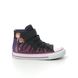Converse Toddler Girls Trainers - Black-red combi - 767351C/013 FROZEN ANNA 1V HI