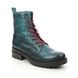 Creator Lace Up Boots - Turquoise Leather - IB20194/94 BABOLACE
