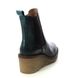 Creator Wedge Boots - Turquoise Leather - IB22579/94 BLU YOSS