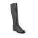 Creator Knee-high Boots - Black leather - IB19926/31 JUANOLONG
