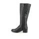 Creator Knee-high Boots - Black leather - IB19926/31 JUANOLONG