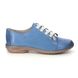 Creator Lacing Shoes - BLUE LEATHER - IB1047/72 PALMEIRA BUNGEE