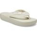 Crocs Toe Post Sandals - Bone - 207714/2Y2 Classic Platform Flip Flop
