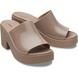 Crocs Slide Sandals - Latte Brown - 209709/2Q9 Brooklyn Heel