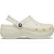 Crocs Comfortable Sandals - Chalk - 207241/0WV Classic Platform Glitter